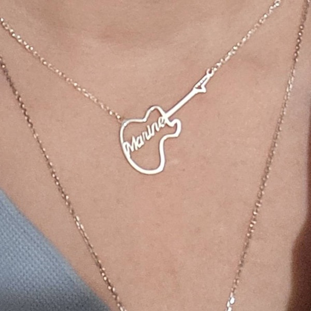 Personalized Guitar Symbol Nam - Musical Instrument And Names ulasan dan harga