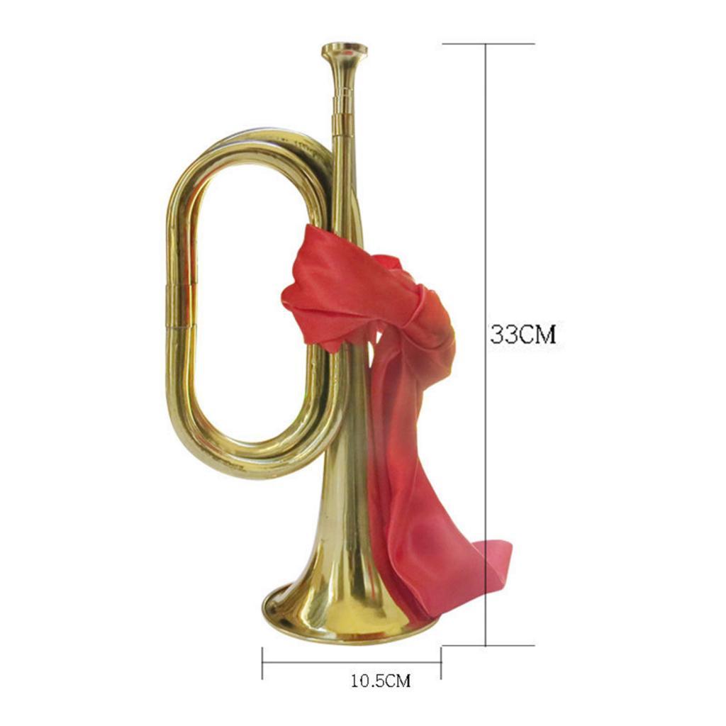 Standard Trumpet Blowing Bugle - Musical Instrument Bugle ulasan dan harga