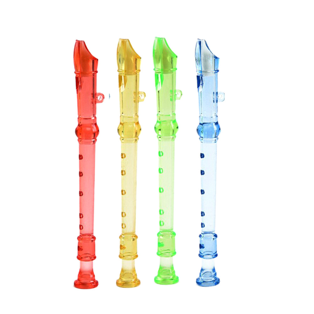 12Pcs Children Music Flute 8-H - Soprano Recorder Plastic ulasan dan harga