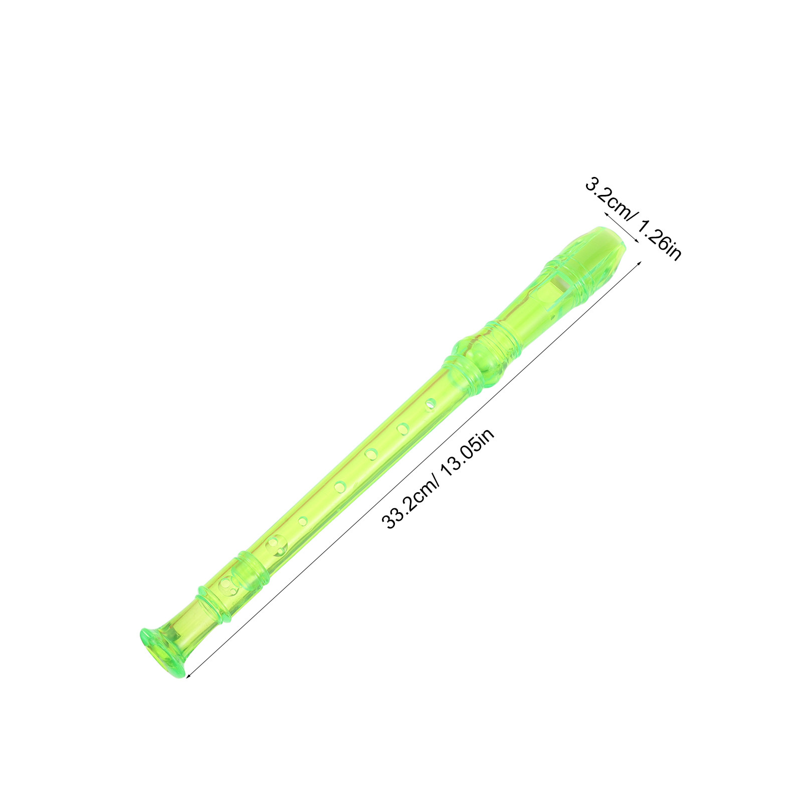4Pcs Transparent Soprano Recor - Soprano Recorder Plastic ulasan dan harga