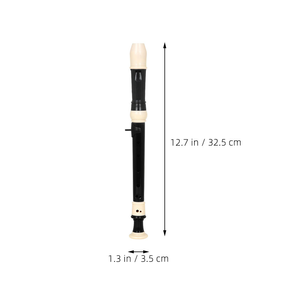 1Set 8-Hole Clarinet for Begin - Soprano Recorder Plastic ulasan dan harga