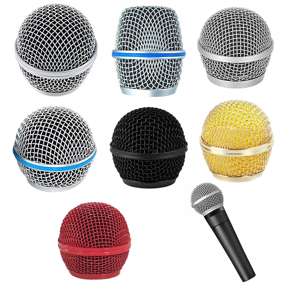 1 Pc Microphone Mesh Head Meta - Shure Mic Mv7 ulasan dan harga