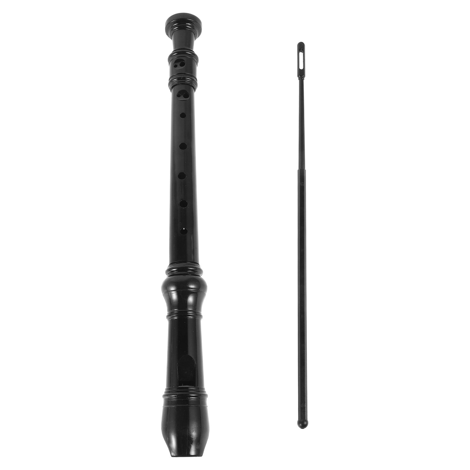 8 Hole Black Transparent ABS S - Soprano Recorder Plastic ulasan dan harga