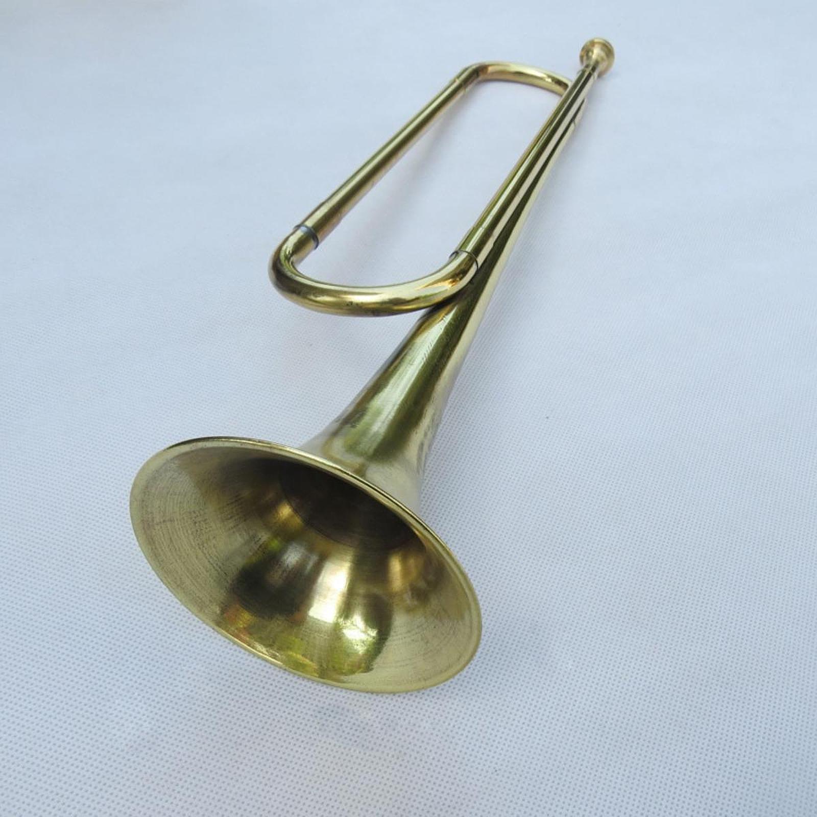 Bugle Trumpet Brass Music Inst - Musical Instrument Bugle ulasan dan harga
