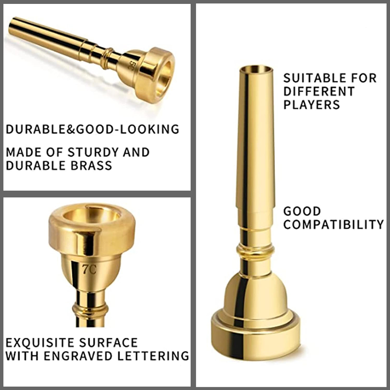 IRIN Trumpet Mouthpiece 3C/5C/ - Musical Instrument Bugle ulasan dan harga